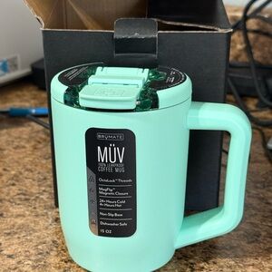 BrüMate MÜV Leakproof Coffee Mug - Mint Green NEW flawlesss